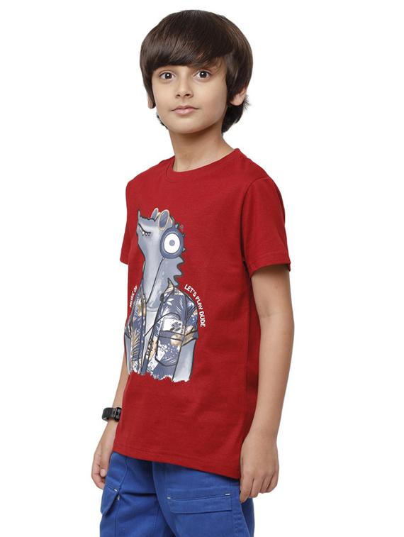 round neck graphic t-shirt - 18218620 - Zoom Image - 2