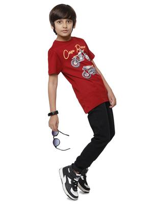 round neck graphic t-shirt - 18218621 - Standard Image - 4