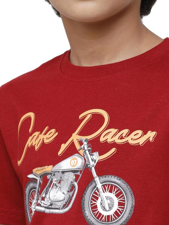 round neck graphic t-shirt - 18218621 - Zoom Image - 5