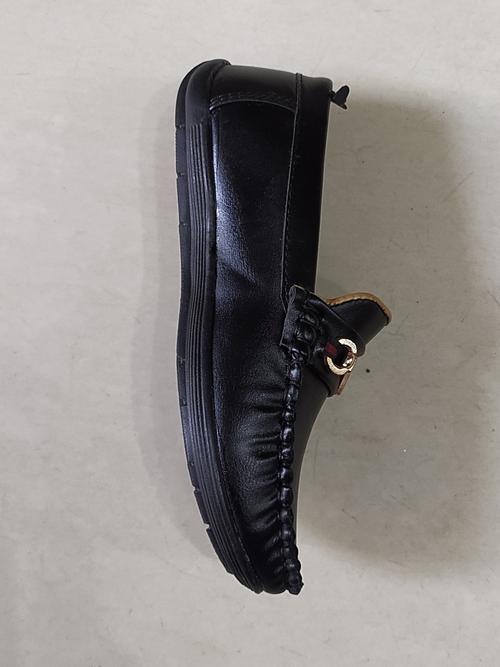 kids loafers black color - 18218789 - Standard Image - 1