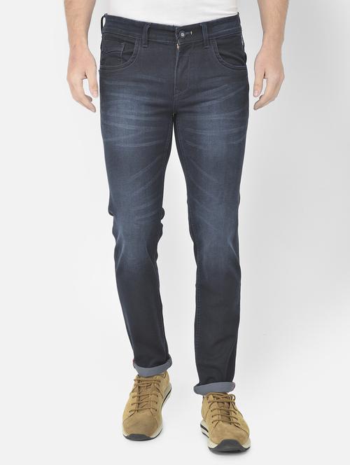 dark blue light-washed denim jean - 18218797 - Standard Image - 1