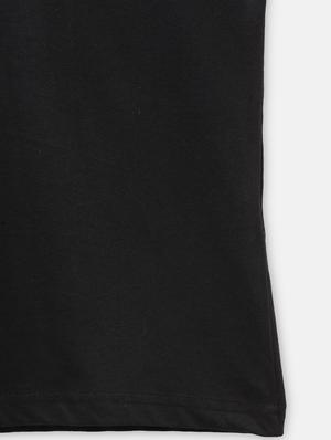 black solid regular top - 18218887 - Standard Image - 4