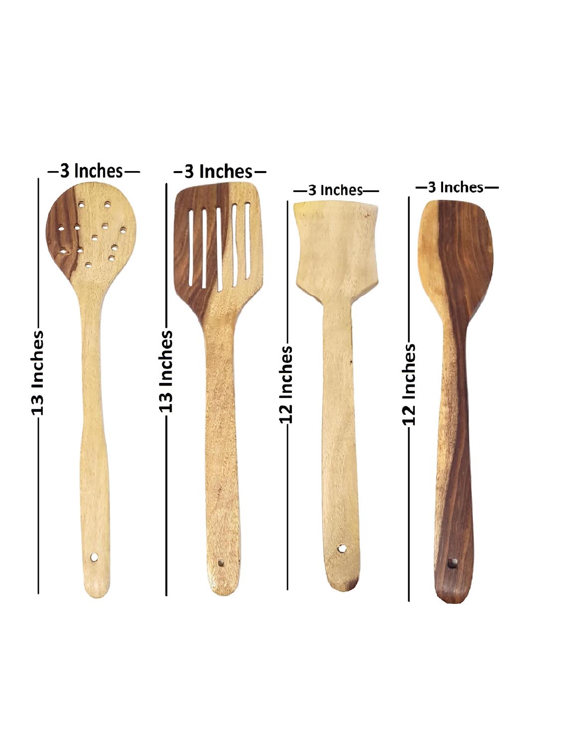 buzykart® wooden ladel set (8 ladles+ 1 masher+ 1 rolling pin) - 18218983 - Zoom Image - 4