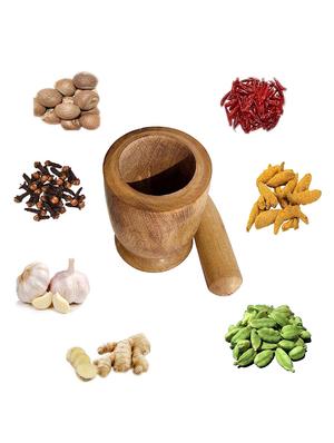 buzykart® wooden pestle set - 18219005 - Standard Image - 5