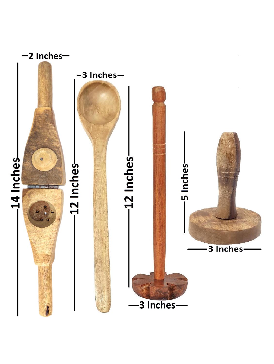 buzykart® wooden ladle set of 10 pieces - 18219018 - Zoom Image - 4
