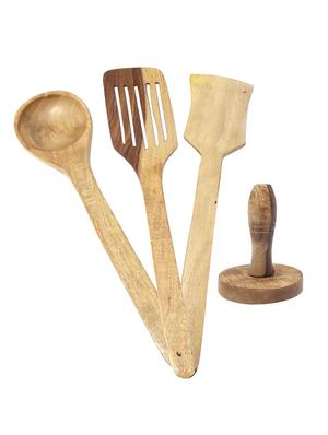 buzykart® wooden tools of kitchen (set of 4) - 18219046 - Standard Image - 3