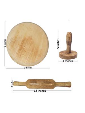 buzykart® wooden skimmers set with chakla belan and masher - 18219052 - Standard Image - 5