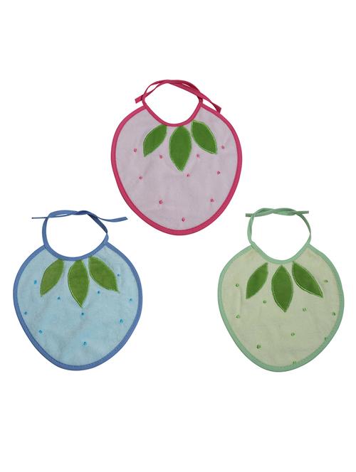 pack of 3 printed bib - 18219082 - Standard Image - 1