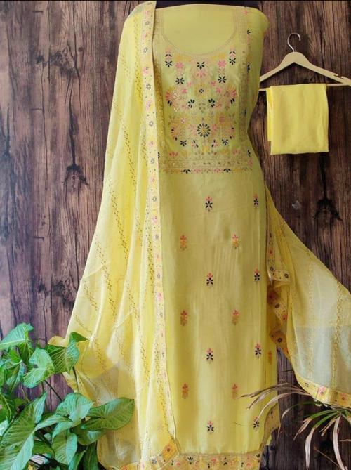 exclusive suits with dupatta and bottom - 18219451 - Standard Image - 1