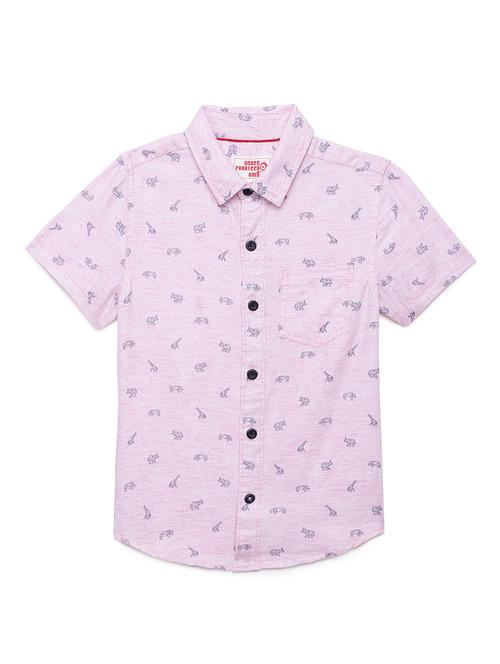 pink printed shirt - 18219452 - Standard Image - 1