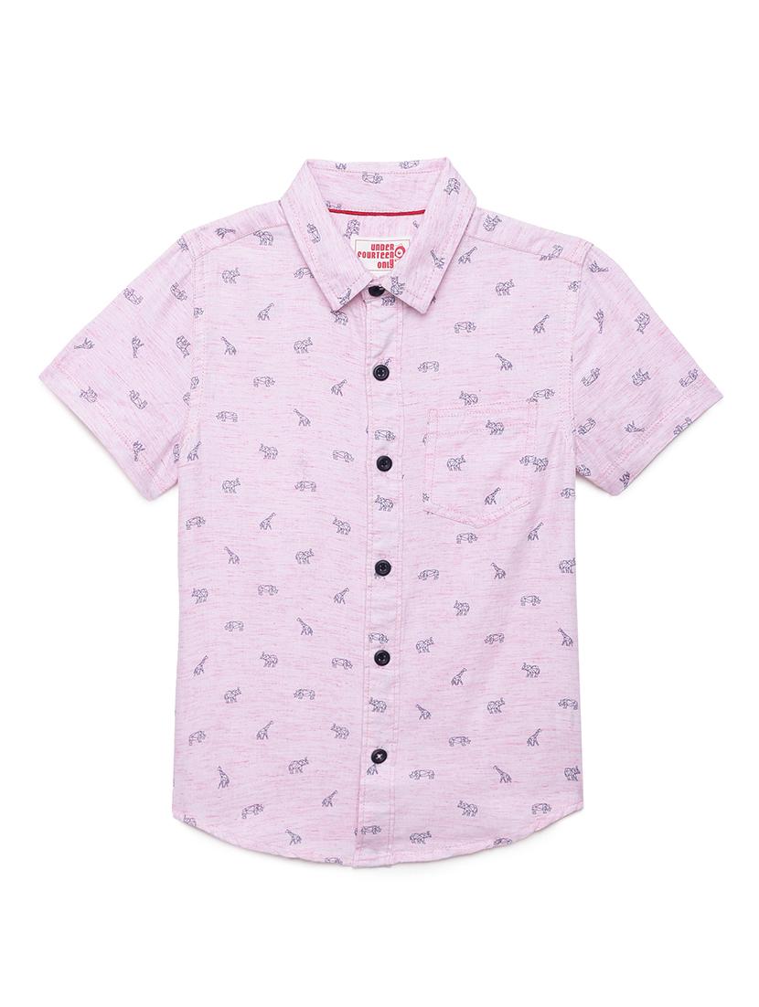 pink printed shirt - 18219452 - Zoom Image - 1