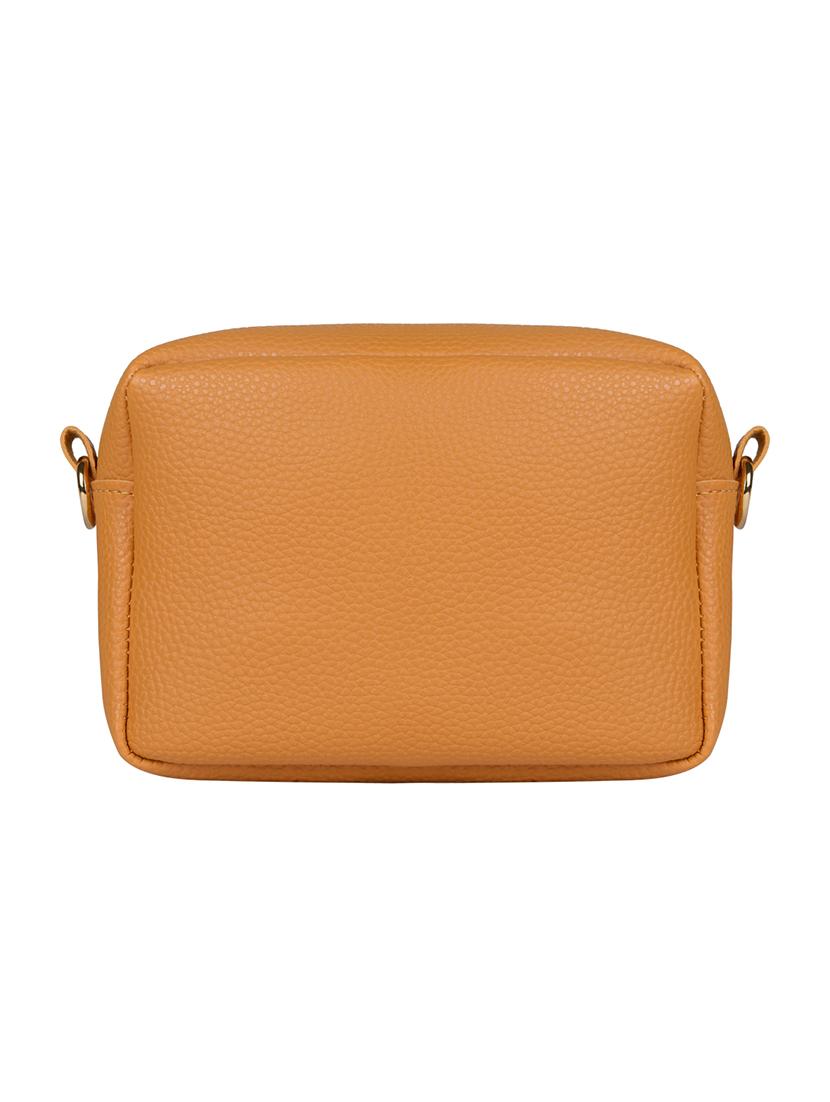 yellow leatherette (pu) structured sling bag - 18219526 - Zoom Image - 2
