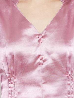 bishop sleeved solid top - 18220425 - Standard Image - 5