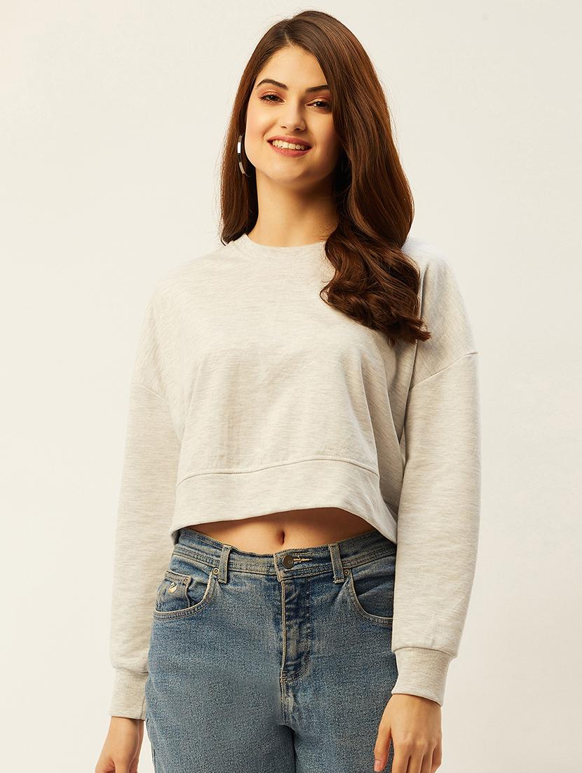 women's plain sweatshirt