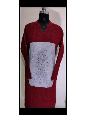 women woolen kurti - 18221434 - Standard Image - 2