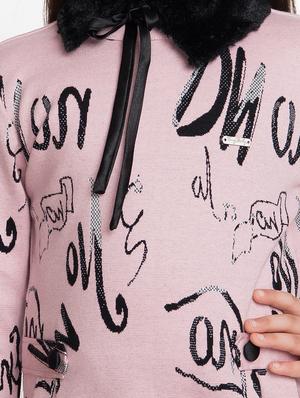 pink printed full length set - 18221620 - Standard Image - 5