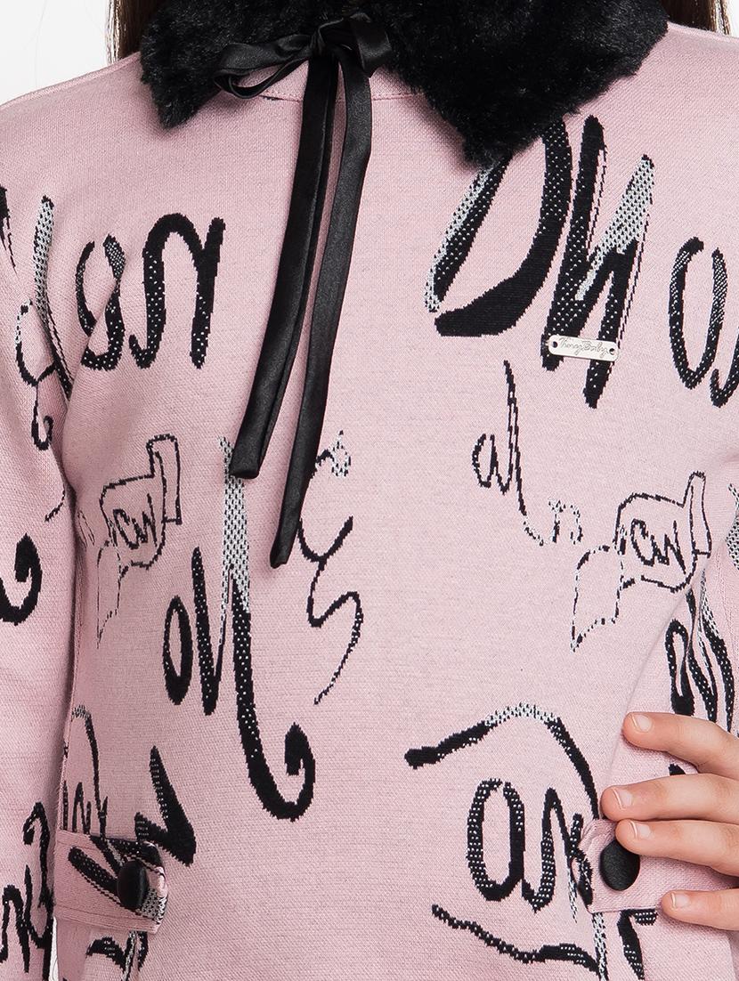 pink printed full length set - 18221620 - Zoom Image - 5