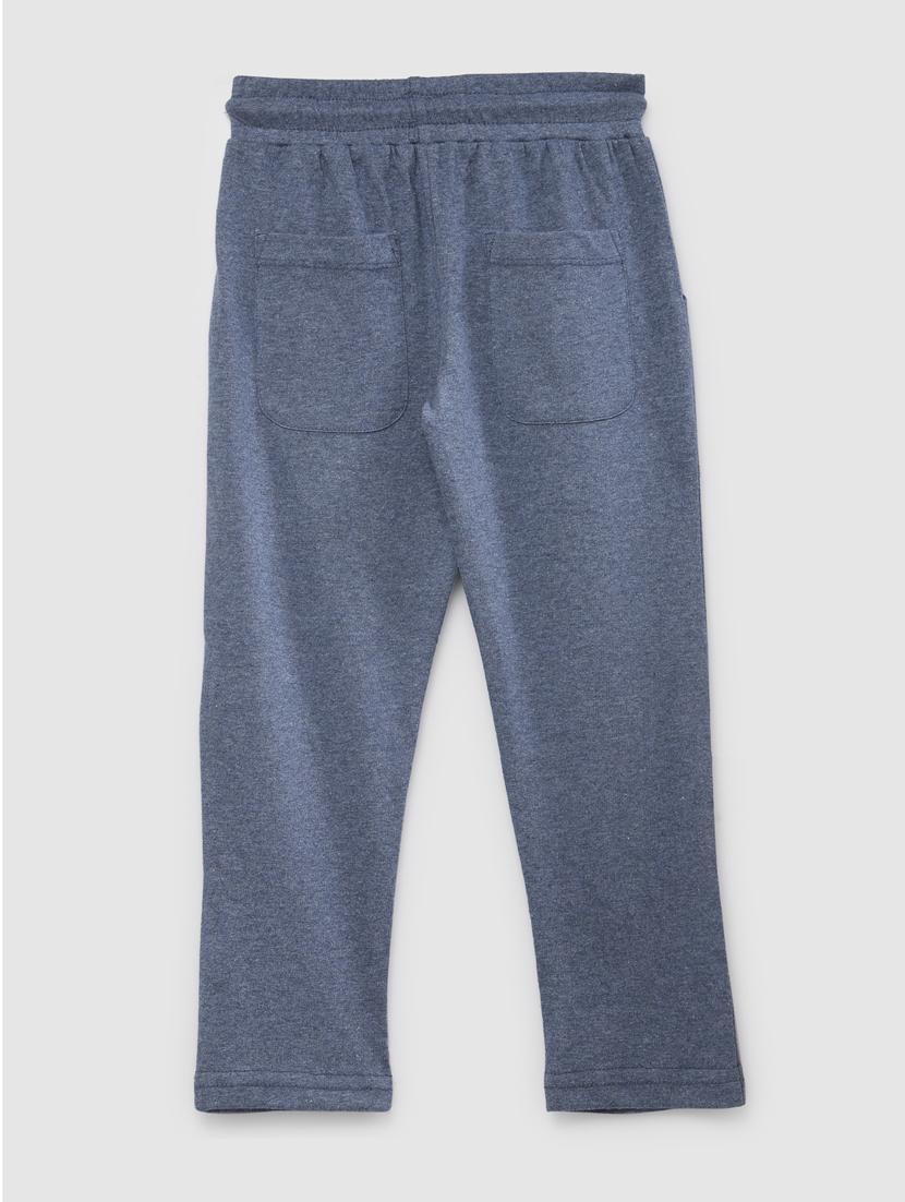 blue solid jogger trouser - 18221869 - Zoom Image - 2