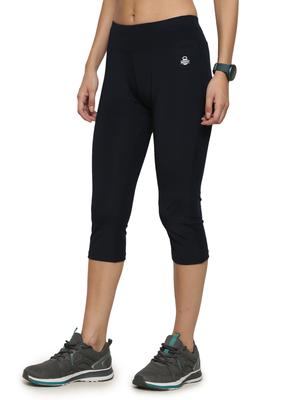 navy blue cotton blend capris - 18223679 - Standard Image - 2