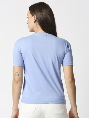 blue cotton regular top - 18224382 - Standard Image - 3