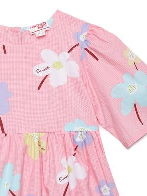 pink floral frock - 18224432 - Standard Image - 3