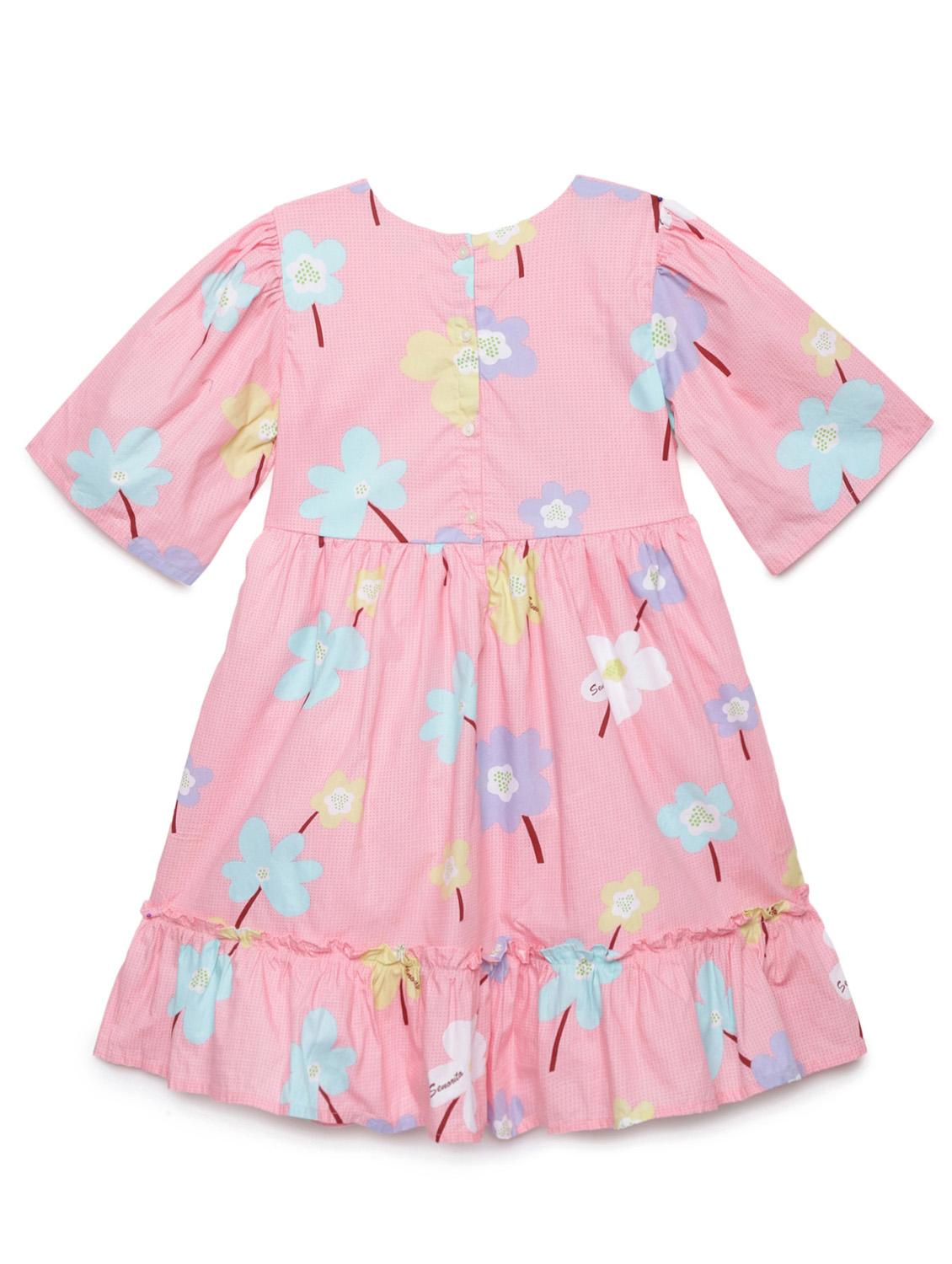pink floral frock - 18224432 - Zoom Image - 2