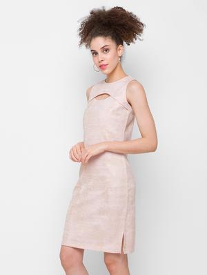 pink printed bodycon dresses & tunic - 18224559 - Standard Image - 2