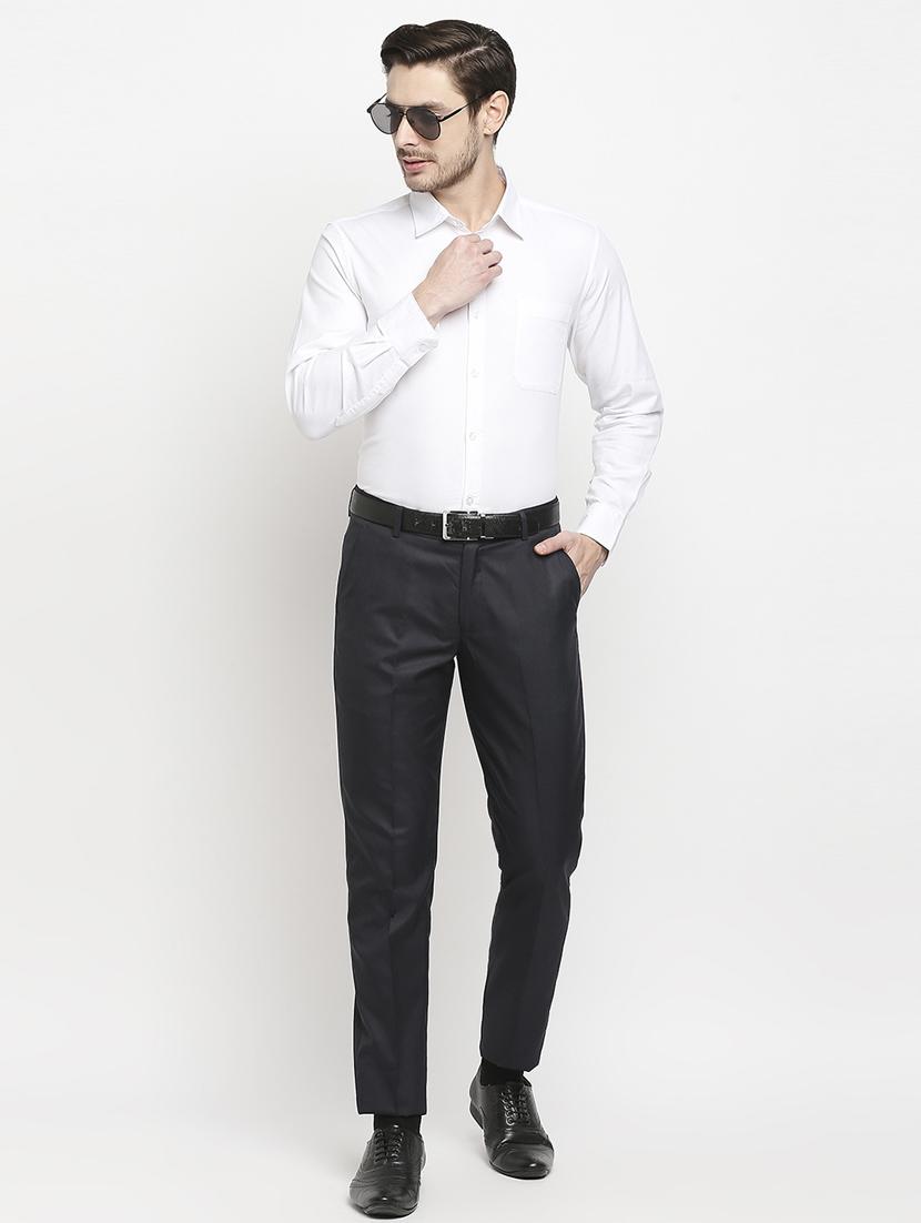black solid formal trouser - 18227843 - Zoom Image - 5