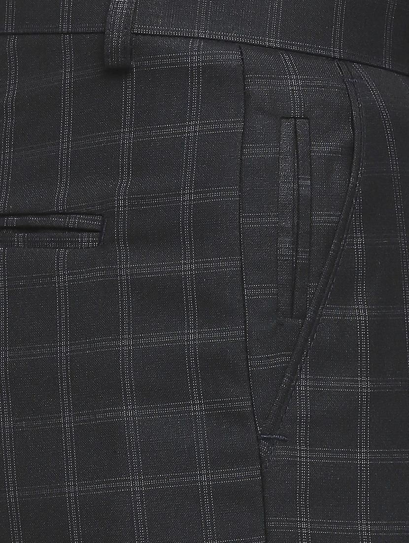black checkered formal trouser - 18227847 - Zoom Image - 6