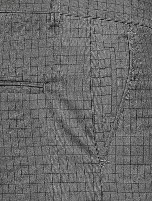grey checkered formal trouser - 18227848 - Standard Image - 6
