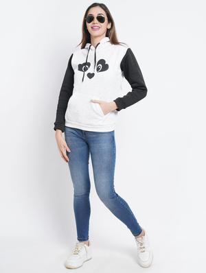 hooded neck graphic sweatshirt - 18228872 - Standard Image - 4