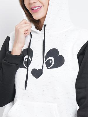 hooded neck graphic sweatshirt - 18228872 - Standard Image - 5