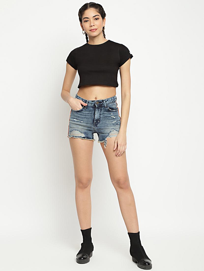 blue solid regular short - 18229094 - Zoom Image - 4