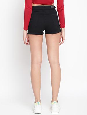 black solid regular short - 18229099 - Standard Image - 3