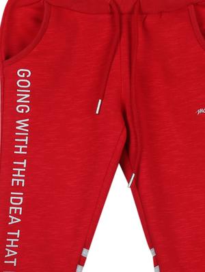 drawstring waist solid track wear - 18229801 - Standard Image - 3