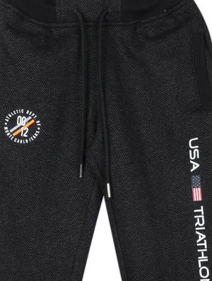 drawstring waist printed track wear - 18229823 - Standard Image - 3