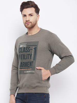 grey front-printed sweatshirt - 18230240 - Standard Image - 2