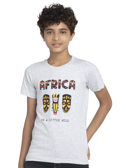 round neck graphic t-shirt - 18230259 - Standard Image - 1