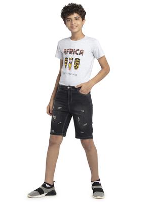 round neck graphic t-shirt - 18230259 - Standard Image - 4