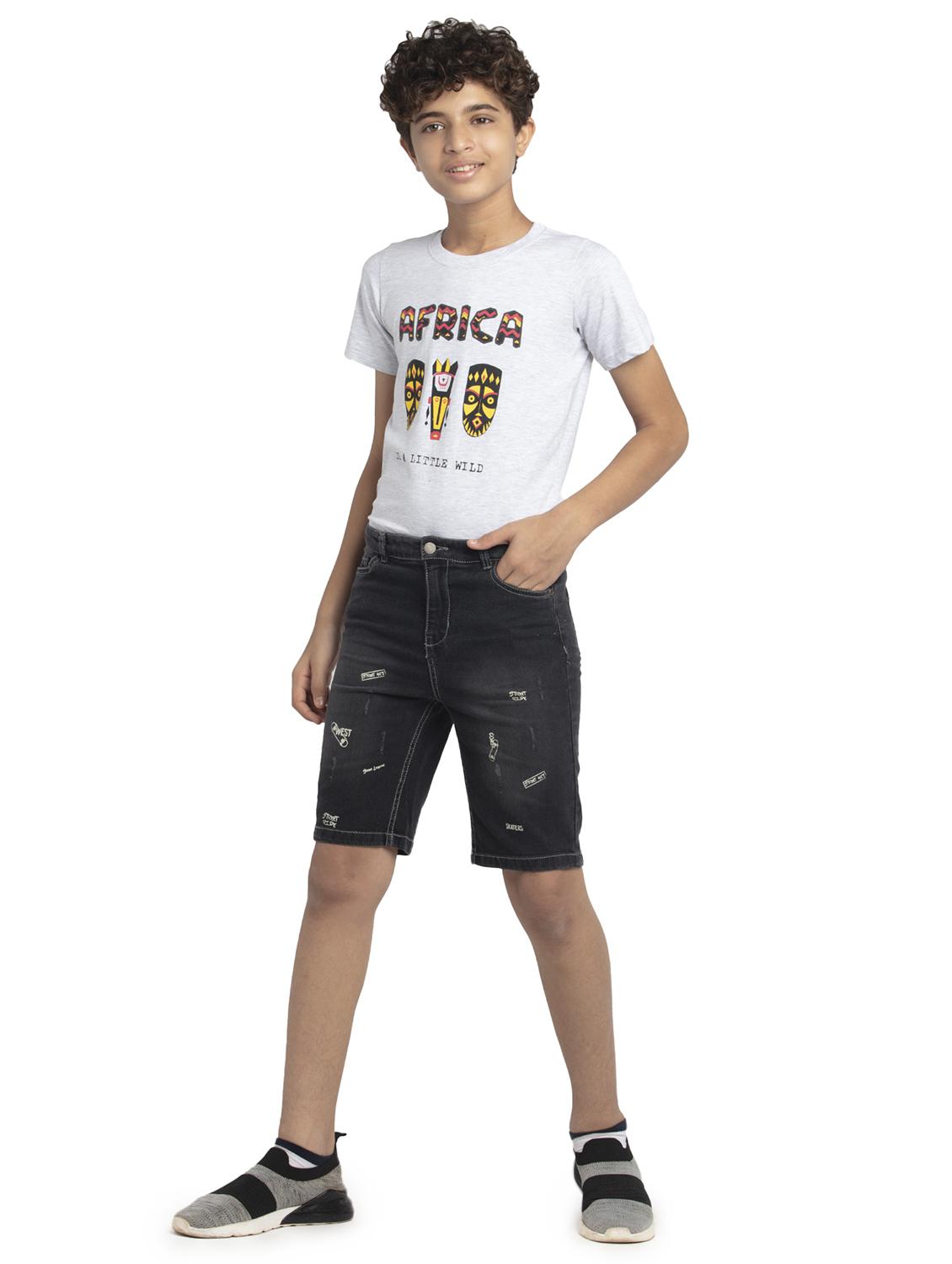 round neck graphic t-shirt - 18230259 - Zoom Image - 4