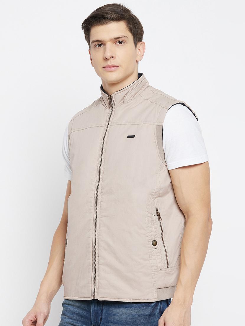 navy-blue reversible casual jacket - 18231243 - Zoom Image - 3