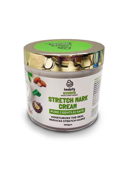 healofy naturals anti-stretch marks cream, 100gm | moisturizes the skin, reduces stretch marks - 18233401 - Standard Image - 1