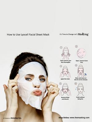masking beauty facial sheet mask strawberry 20ml each (pack of 4) - 18234499 - Standard Image - 3