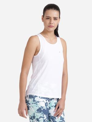 round neck solid tank top - 18234587 - Standard Image - 2
