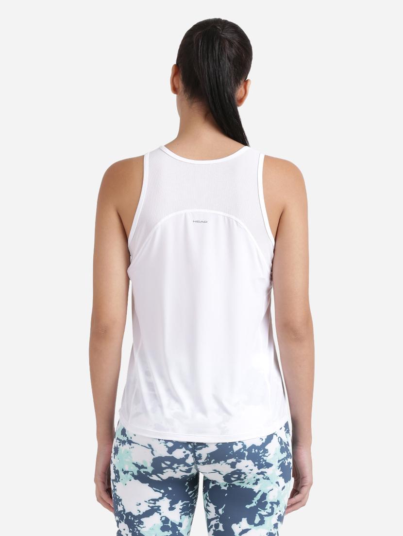 round neck solid tank top - 18234587 - Zoom Image - 3