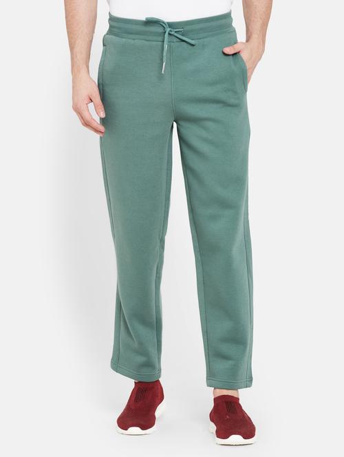 sea-green solid track pant - 18234603 - Standard Image - 1