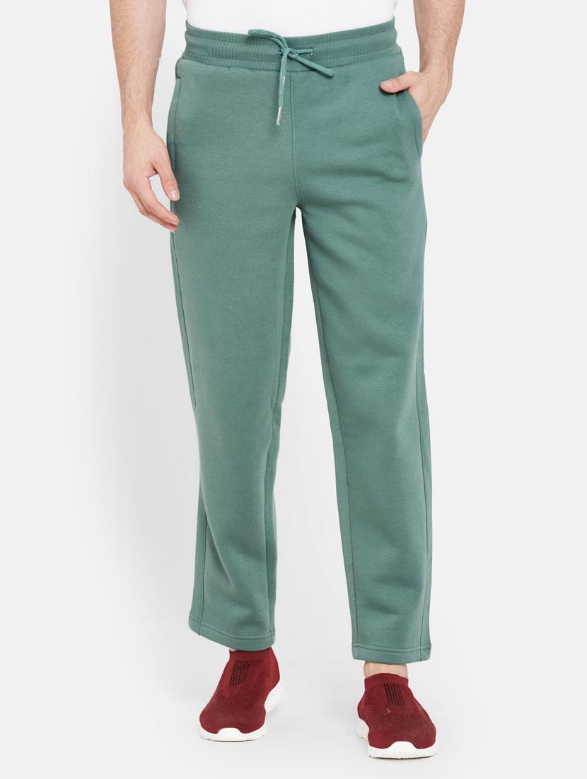 sea-green solid track pant - 18234603 - Zoom Image - 1