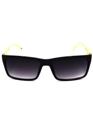 hrinkar men women boys & girls rectangular & sunglasses golden frame, grey lens (medium) - 18239140 - Standard Image - 2