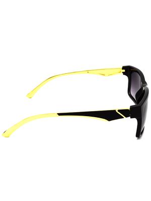 hrinkar men women boys & girls rectangular & sunglasses golden frame, grey lens (medium) - 18239140 - Standard Image - 3