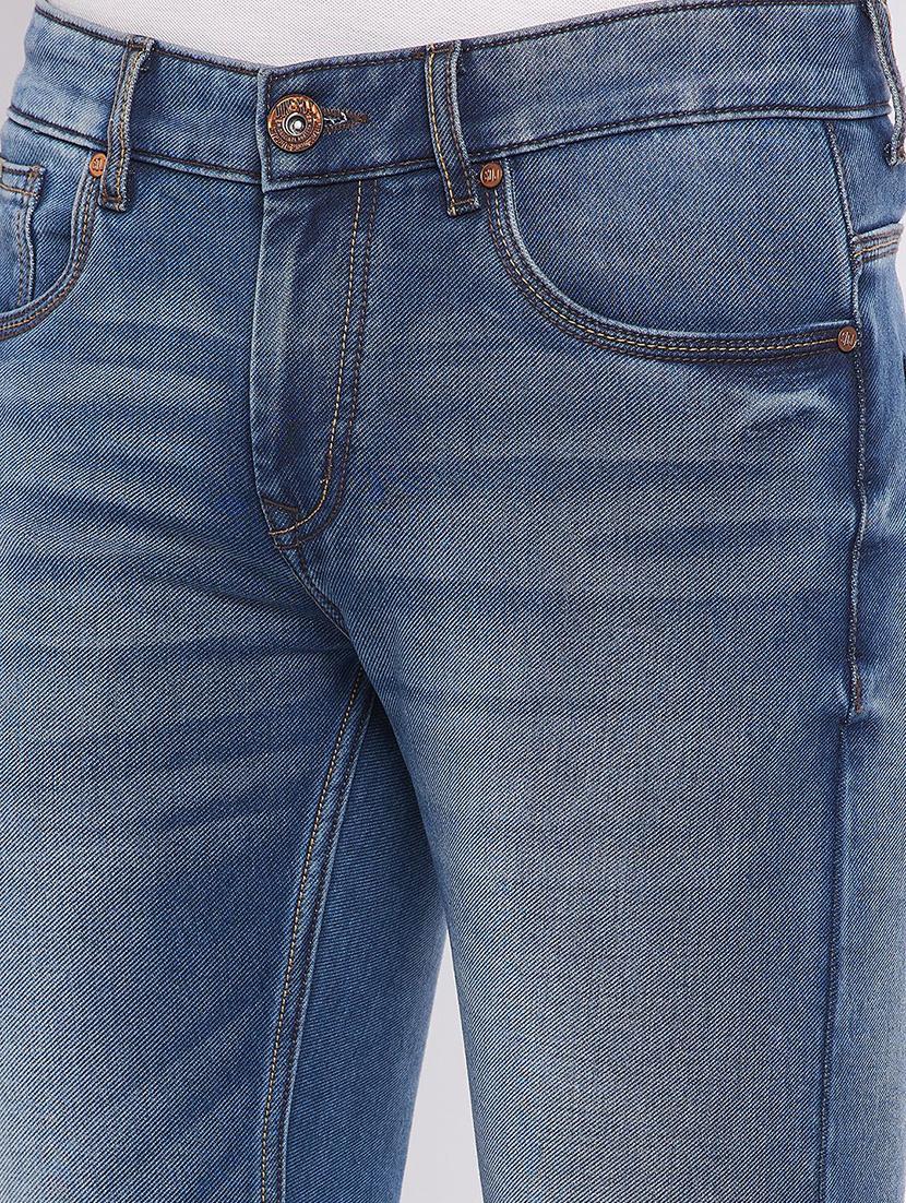 blue light-washed denim jean - 18239884 - Zoom Image - 6
